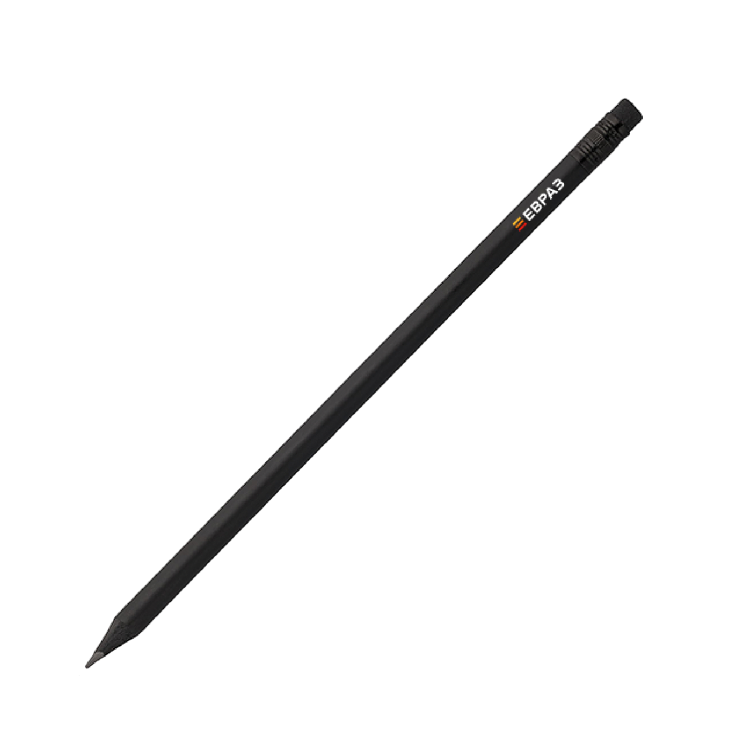 Карандаш простой Hand Friend с ластиком, черный