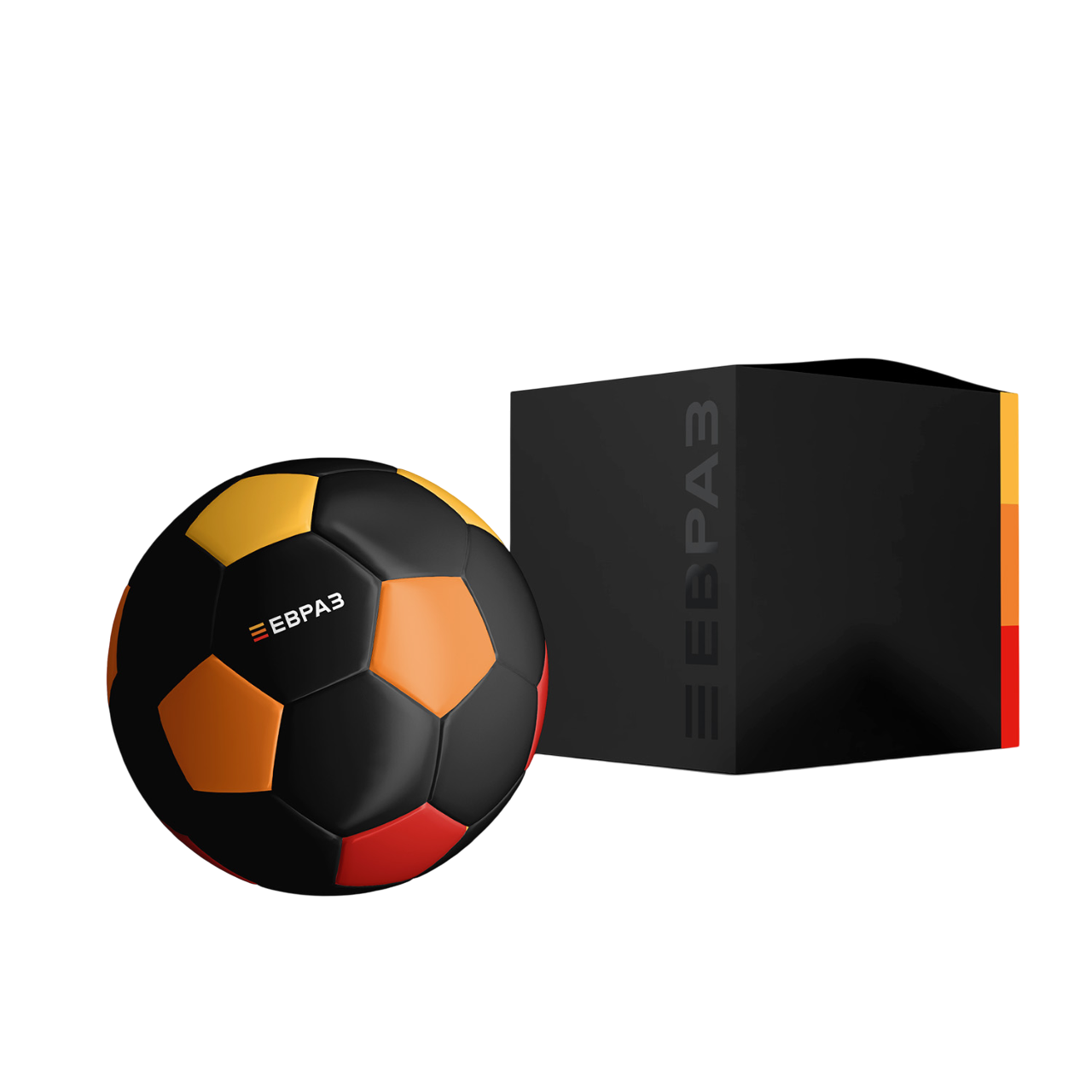 Мяч футбольный в коробке